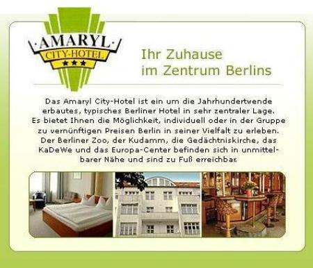 Amaryl City-Hotel Amaryl City-Hotel