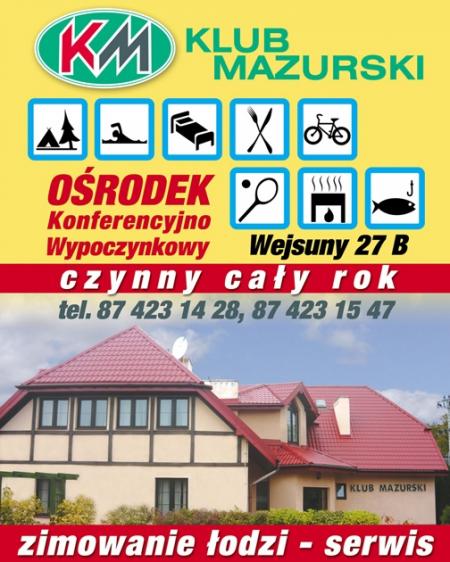 Ośrodek wypoczynkowy Klub Mazurski | Noclegi | Domki Na Mazurach Ruciane Nida