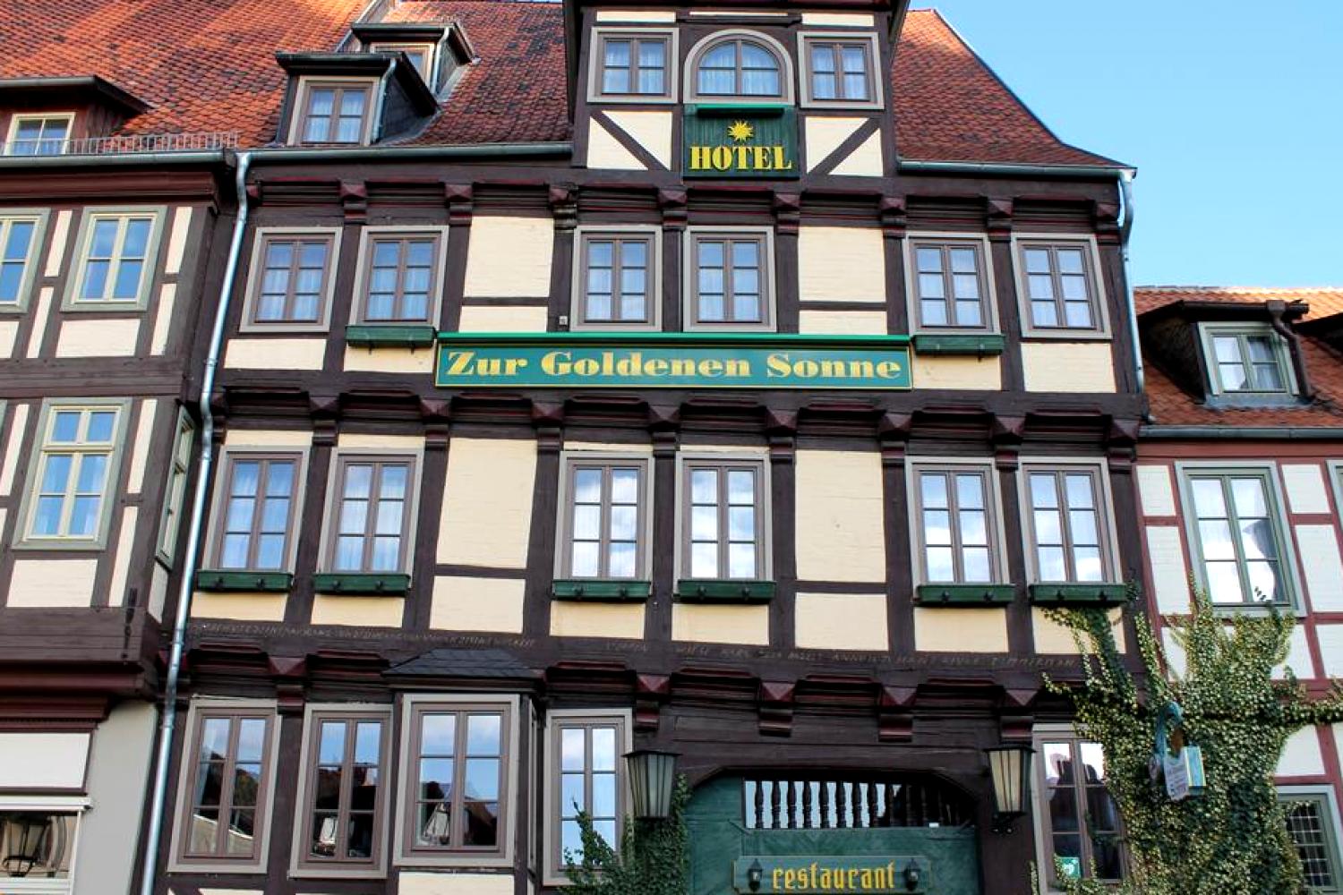 Quedlinburg Hotel - Zur Goldenen Sonne Quedlinburg Hotel - Zur Goldenen Sonne