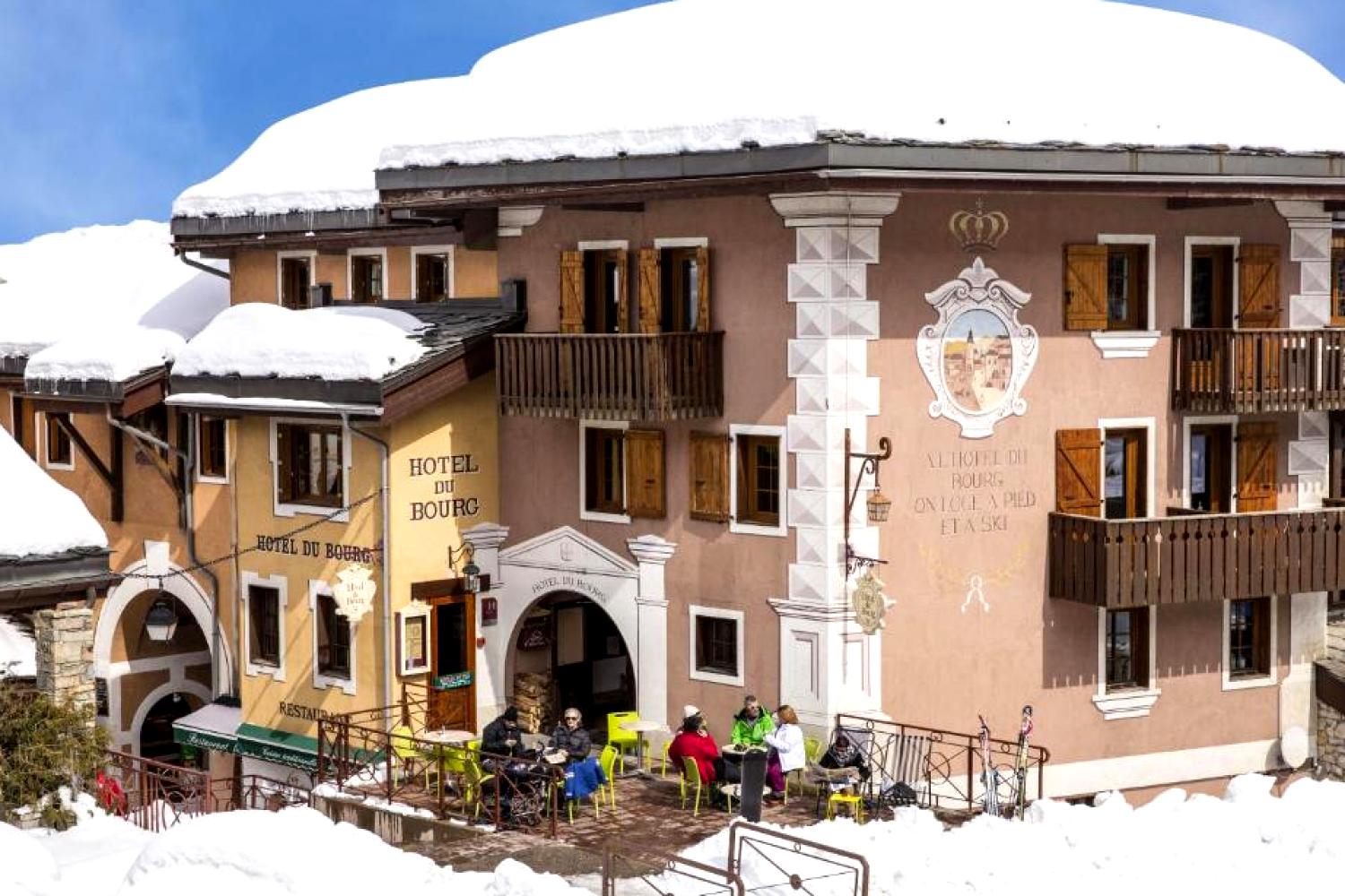 Hôtel du Bourg à Valmorel, savoie