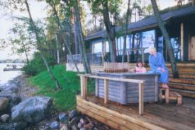 Ferienhaus Bungalow Sauna